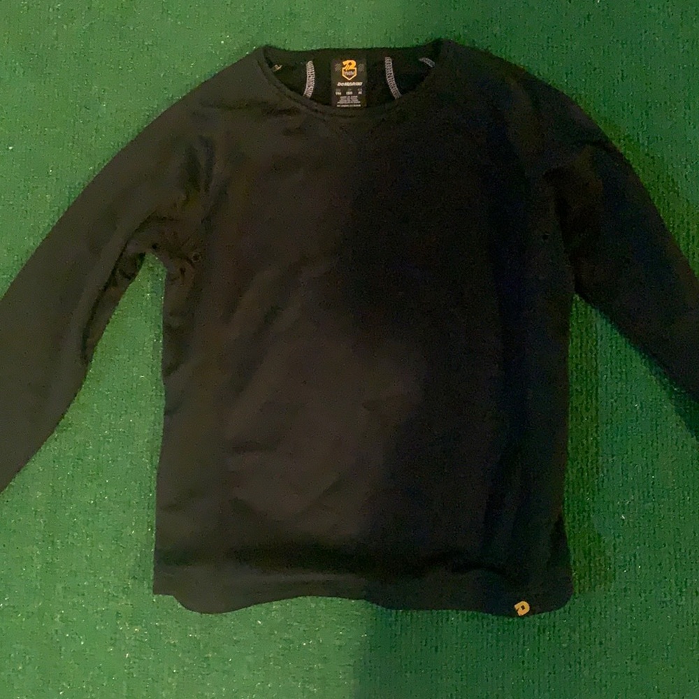 Black demarini Cold Gear Baseball long sleeve